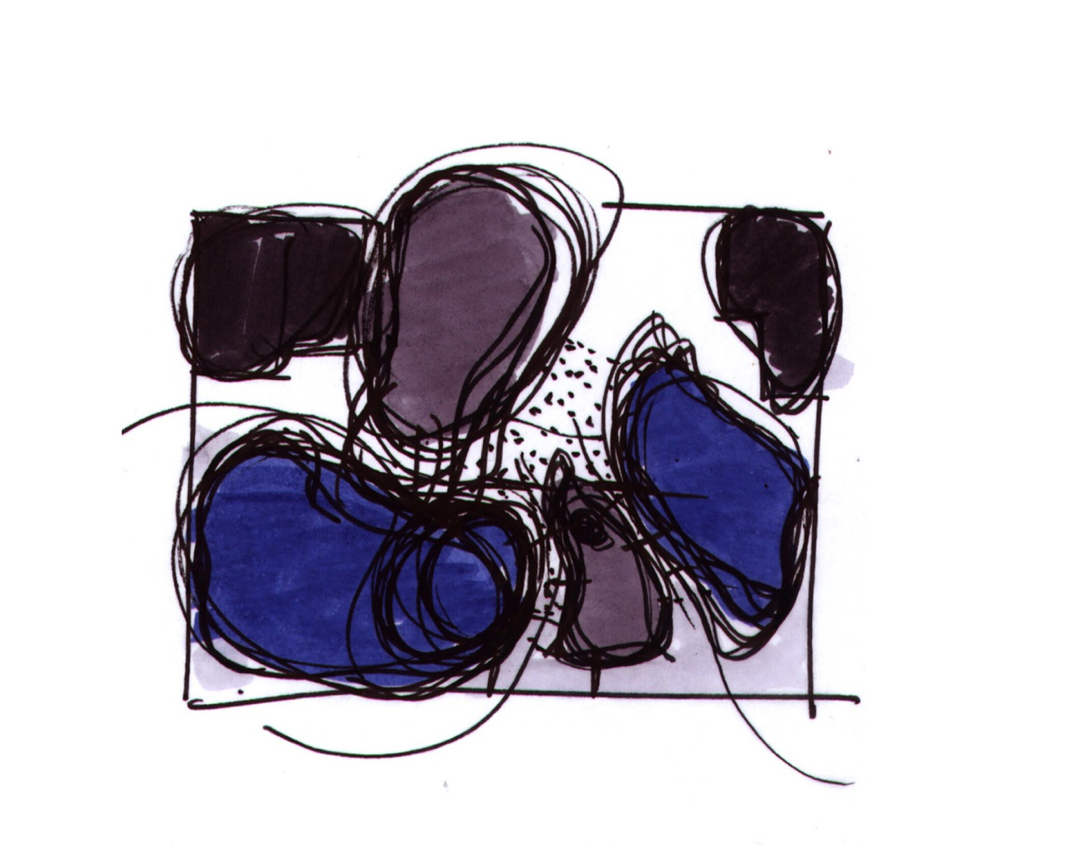 Project by Behnisch Architekturbuero, Ozeaneum. Short concept sketch.